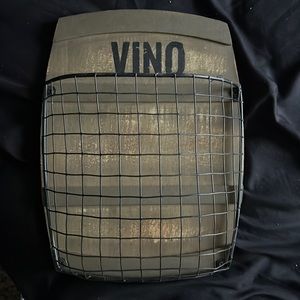 Wine cork wall holder. Vino